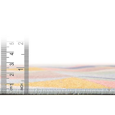 Unique Loom King Lotus Area Rug