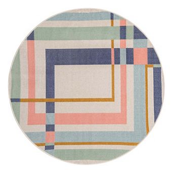 Unique Loom Celestial Lotus Area Rug