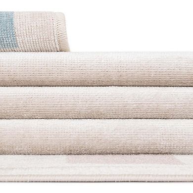 Unique Loom Cherry Lotus Area Rug