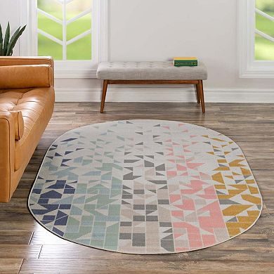 Unique Loom Angel Lotus Area Rug