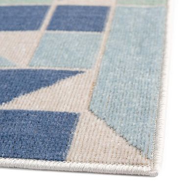 Unique Loom Angel Lotus Area Rug