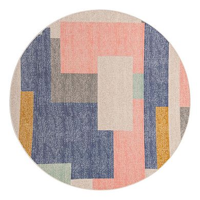 Unique Loom Momo Lotus Area Rug