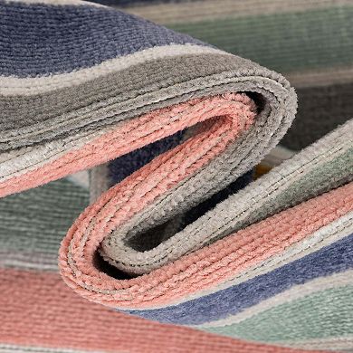 Unique Loom Sacred Lotus Area Rug