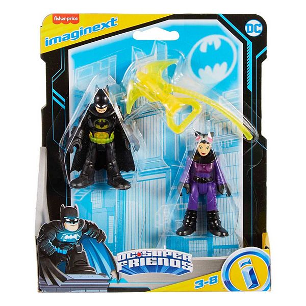 Fisher-Price Imaginext DC Super Friends Batman & Catwoman Figure Set
