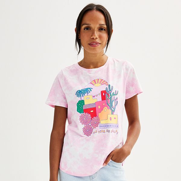 kohls womens short sleeve shirts