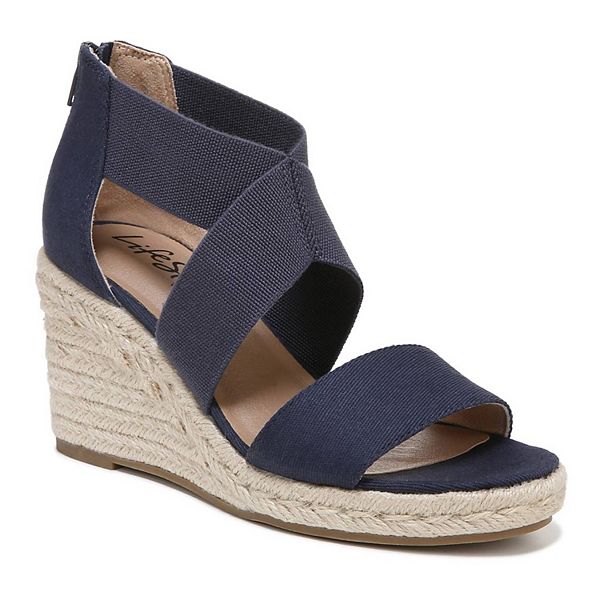 lifestride flair women's wedges