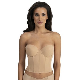Dominique Brianna Low-Back Strapless Longline Bra 6380