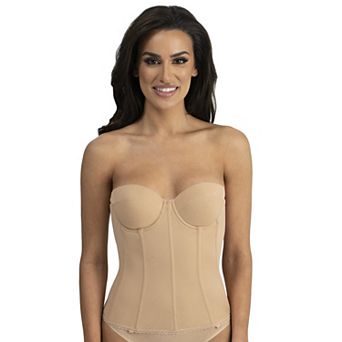 Dominique Brianna Low-Back Strapless Longline Bra 8980