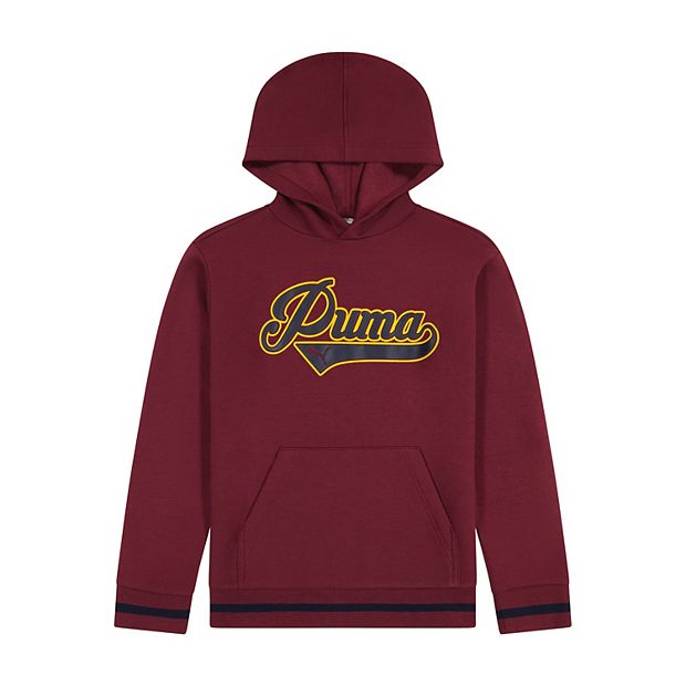 Puma on sale maroon hoodie