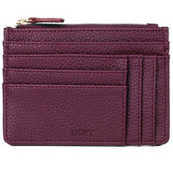 Dopp Pik-Me-Up RFID-Blocking Leather Slot Coin Pouch