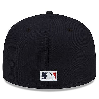 Men's New Era Navy Minnesota Twins 2023 Authentic Collection Road 59FIFTY Fitted Hat