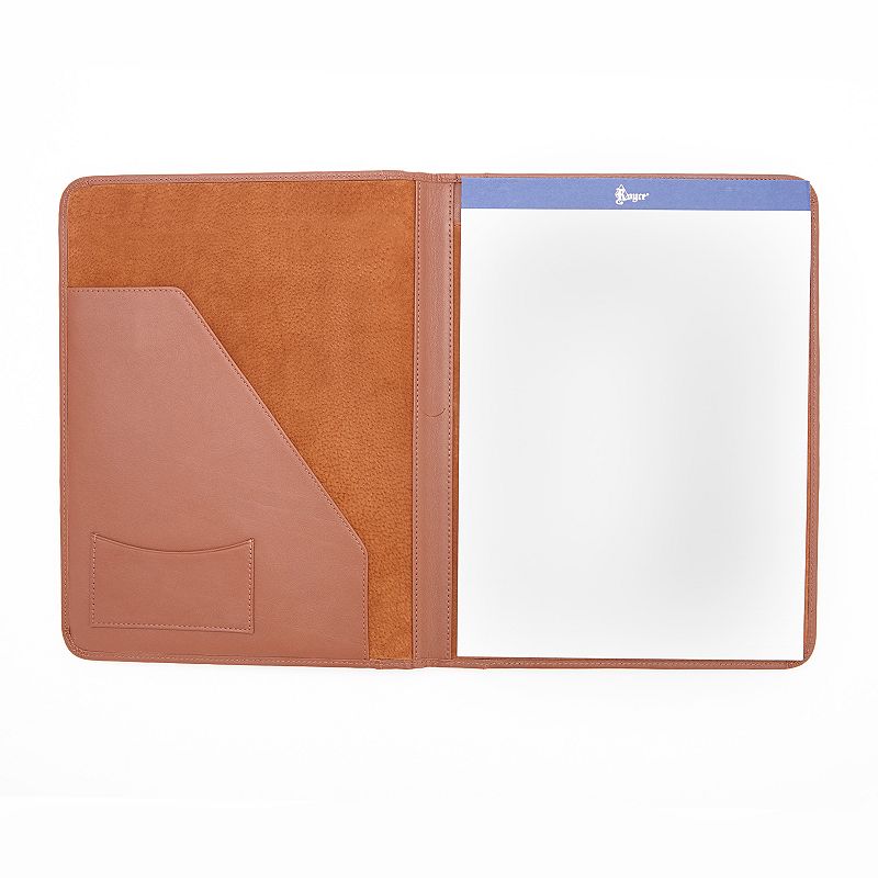 UPC 794809026421 product image for Royce Leather Deluxe Writing Padfolio, Brown | upcitemdb.com