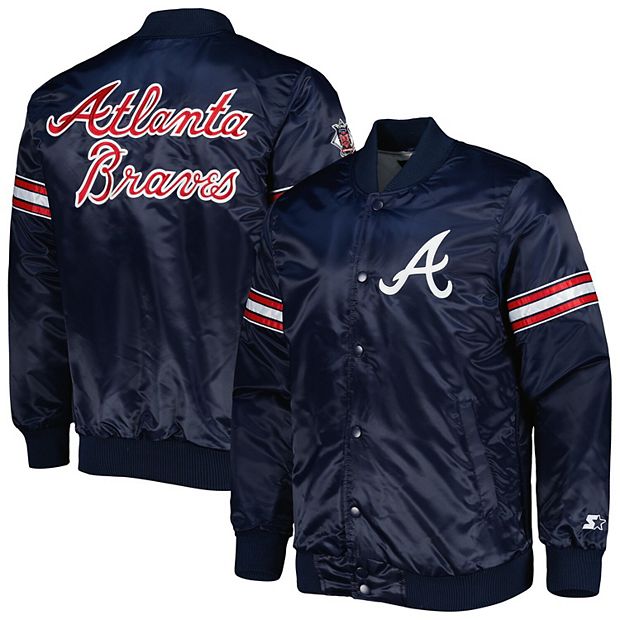 Vintage Starter Atlanta Braves Padded Varsity Jacket Large