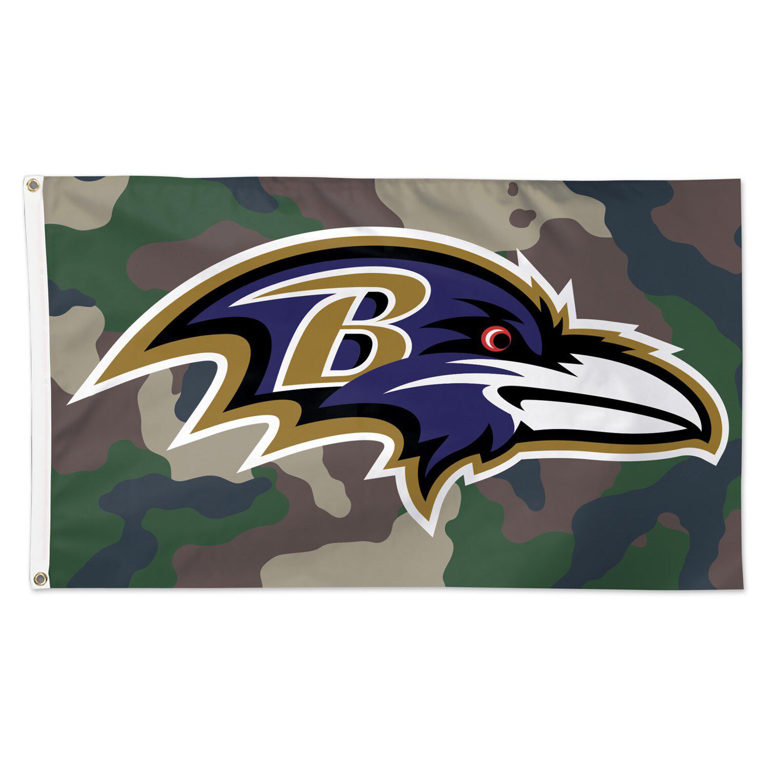 Baltimore Ravens Slogan NFL Licensed Garden Flag