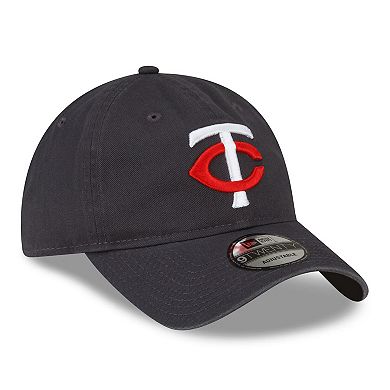 Men's New Era  Graphite Minnesota Twins 2023 Core Classic  9TWENTY Adjustable Hat