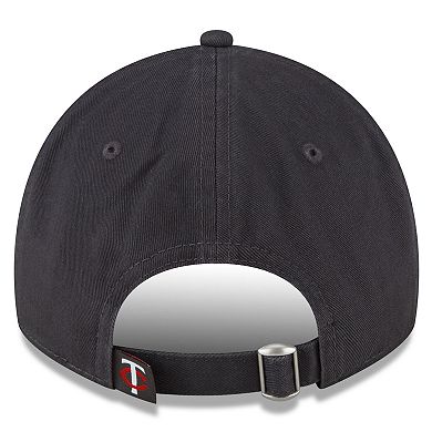 Men's New Era  Graphite Minnesota Twins 2023 Core Classic  9TWENTY Adjustable Hat