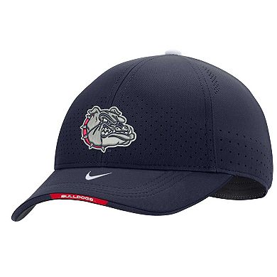 Men's Nike Navy Gonzaga Bulldogs 2022 Sideline Legacy91 Performance Adjustable Hat