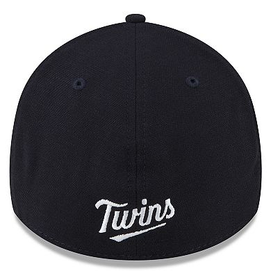 Men's New Era Navy Minnesota Twins 2023 Team Classic Home 39THIRTY Flex Hat