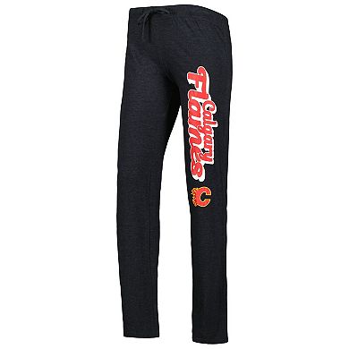 Women's Concepts Sport Red/Black Calgary Flames Meter Muscle Tank Top & Pants Sleep Set