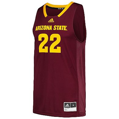 Men's adidas #22 Maroon Arizona State Sun Devils Swingman Jersey