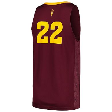 Men's adidas #22 Maroon Arizona State Sun Devils Swingman Jersey