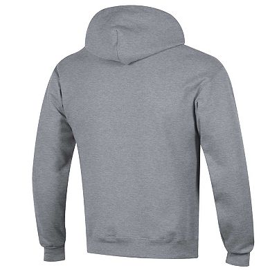 Men's Champion Heather Gray BYU Cougars High Motor Pullover Hoodie