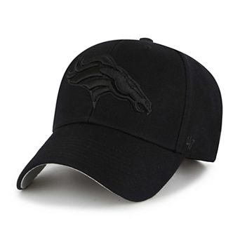 Men's '47 Black Denver Broncos Tonal MVP Adjustable Hat