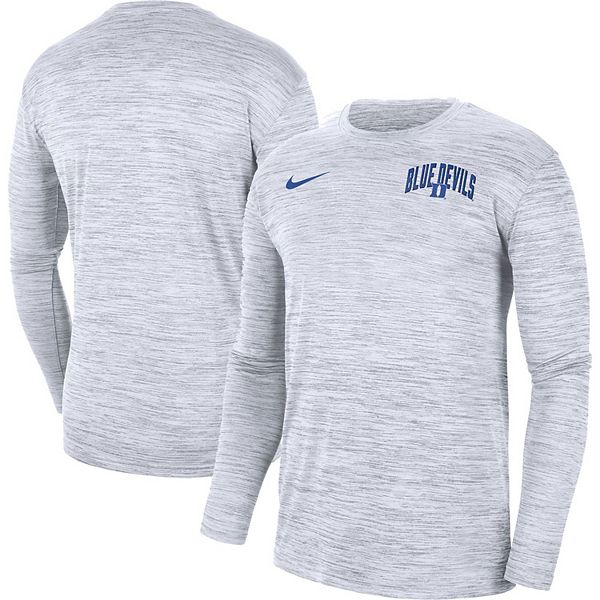 Nike Black Kansas City Chiefs Velocity Long Sleeve T-shirt in Blue