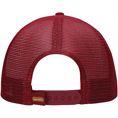 Men's New Era Burgundy Washington Commanders Balanced 9FIFTY Trucker ...