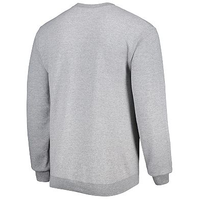 Men's Champion Heather Gray Iowa State Cyclones High Motor Pullover Sweatshirt