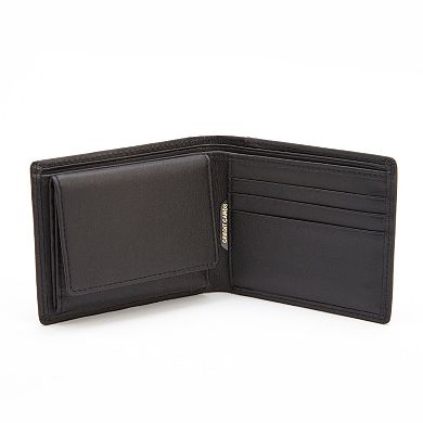 Royce Leather Euro Commuter Bifold Wallet