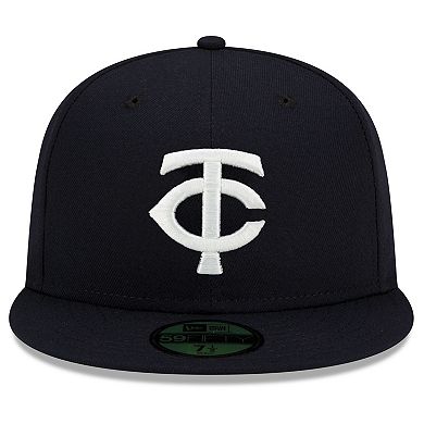 Men's New Era Navy Minnesota Twins 2023 Authentic Collection Alternate 59FIFTY Fitted Hat