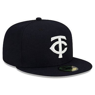 Men's New Era Navy Minnesota Twins 2023 Authentic Collection Alternate 59FIFTY Fitted Hat