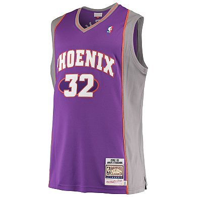 Men's Mitchell & Ness Amar'e Stoudemire Purple Phoenix Suns Hardwood Classics Authentic Jersey