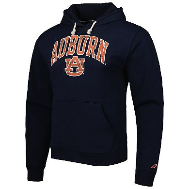 Men's League Collegiate Wear Navy Auburn Tigers Arch Essential Fleece ...