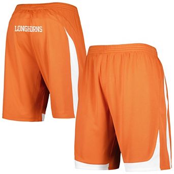 Men's Mitchell & Ness Kevin Durant Texas Orange Texas Longhorns 2006/07 Vintage Road Shorts