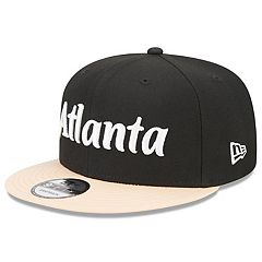 New Era Atlanta Hawks Heathered Gray/Red Two-Tone Low Profile 59FIFTY Fitted Hat