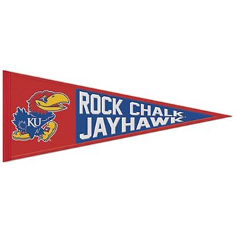 "WinCraft Kansas Jayhawks 13"" x 32"" Slogan Pennant"