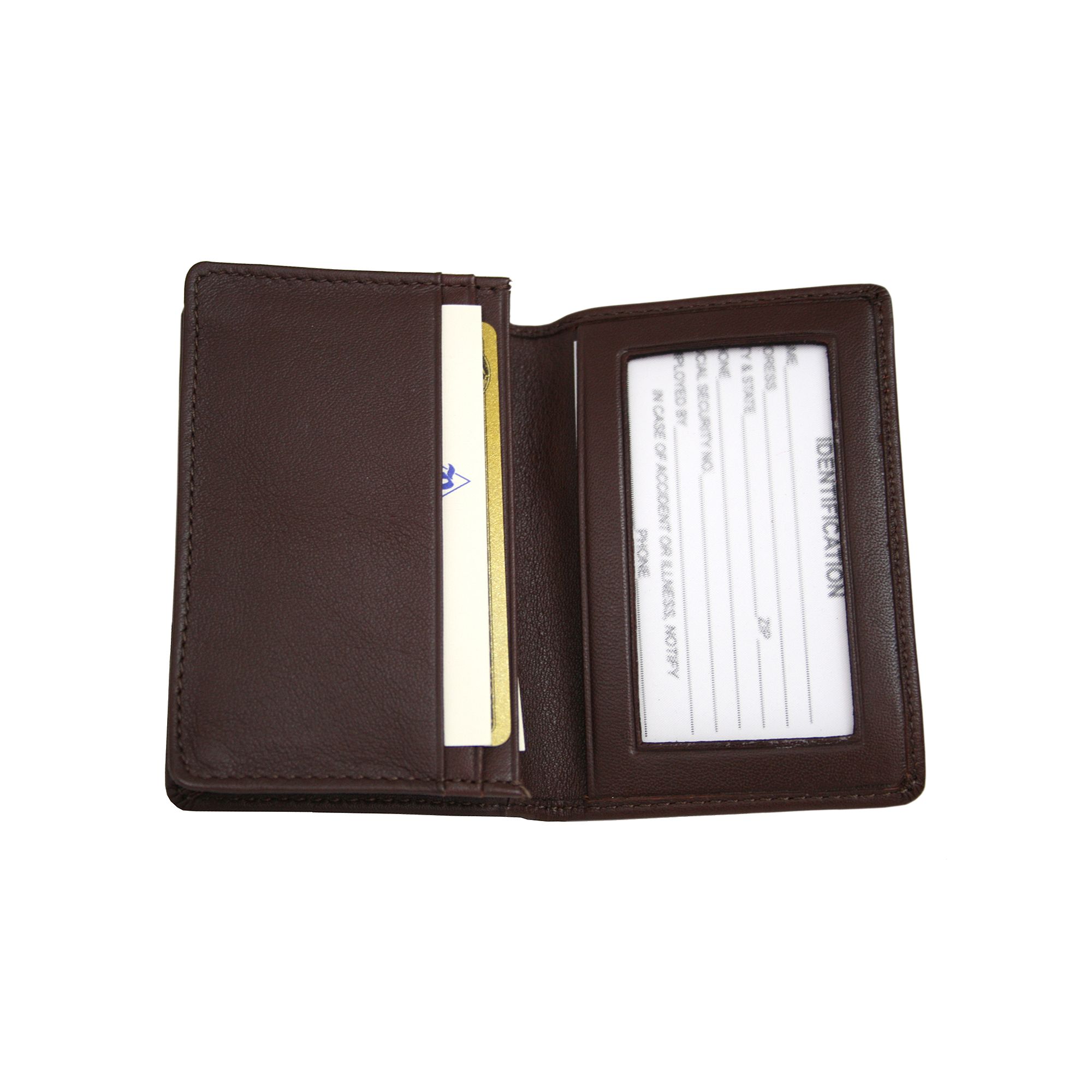 Royce Leather Deluxe Card Holder, Coco