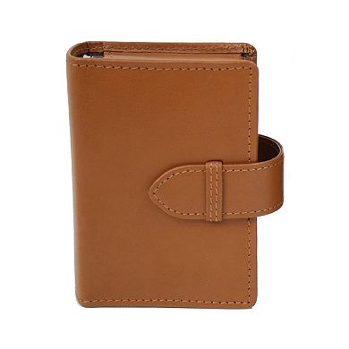 Royce Leather Double Decker Card Case