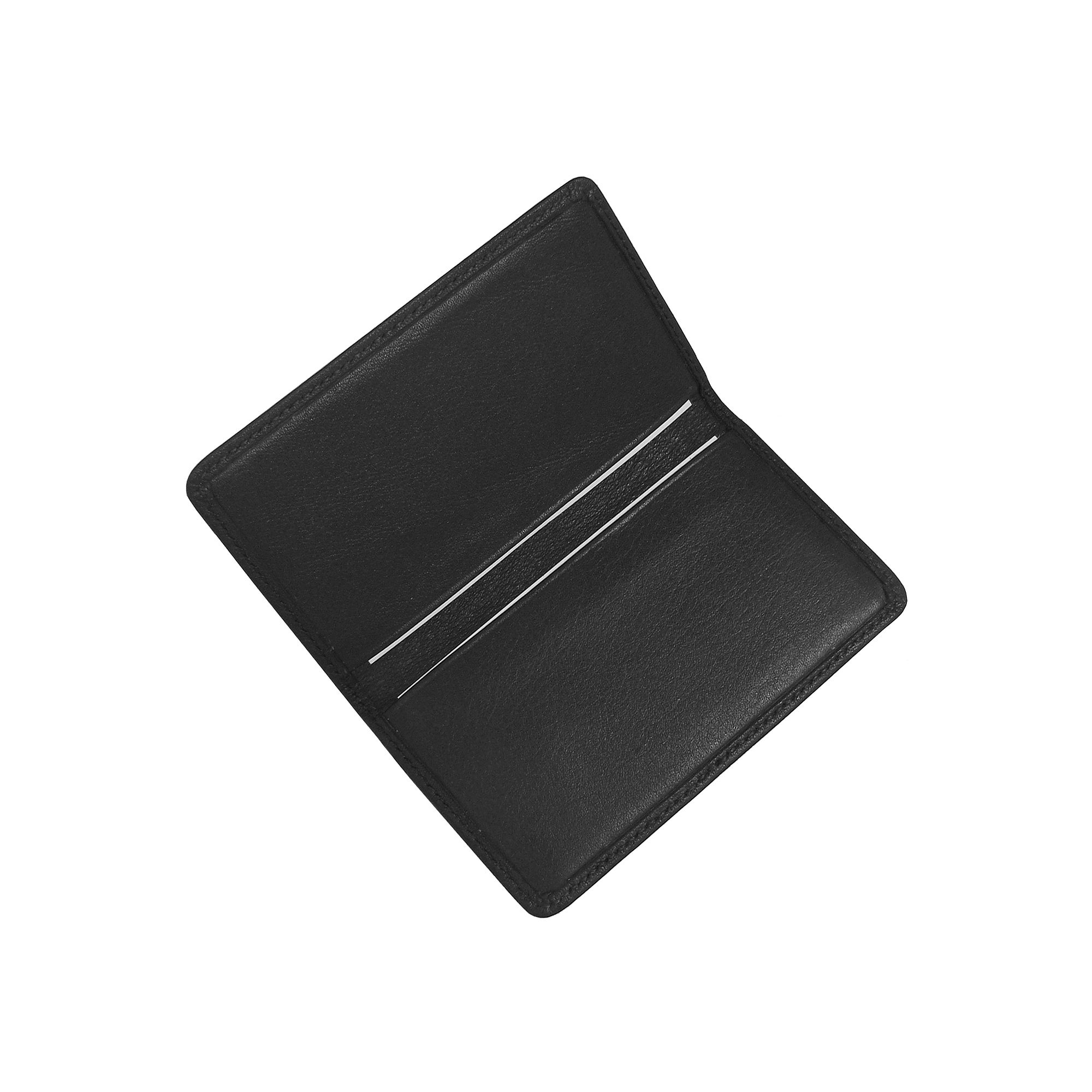 Royce Leather Business Card Case, Black