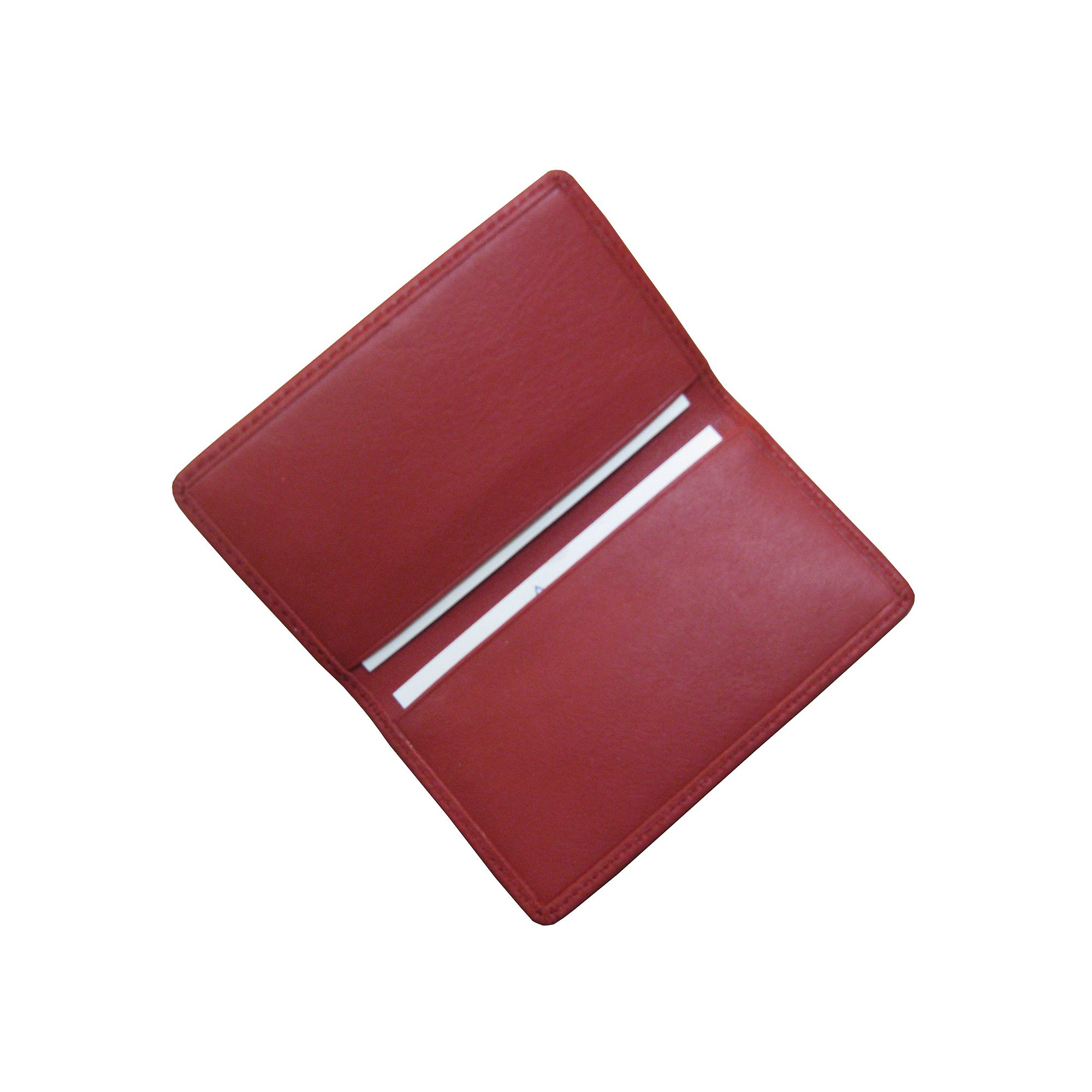 Royce Leather Business Card Case, Red