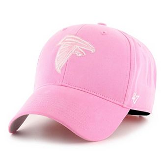 Girls Youth '47 Pink Atlanta Falcons Rose MVP Adjustable Hat