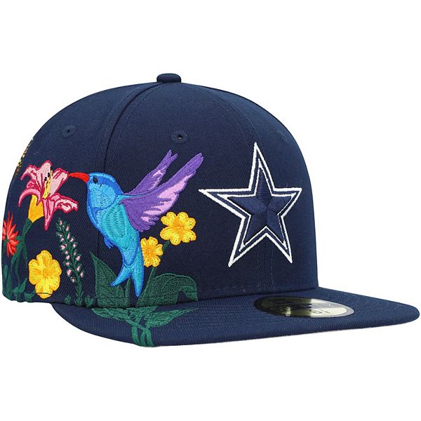 Men's New Era Navy Dallas Cowboys Blooming 59FIFTY Fitted Hat