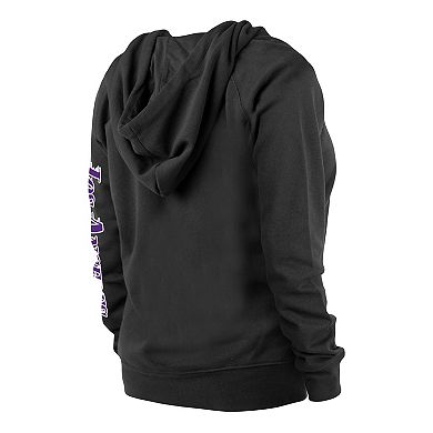 Women's New Era Black Los Angeles Lakers 2022/23 City Edition Pullover Hoodie