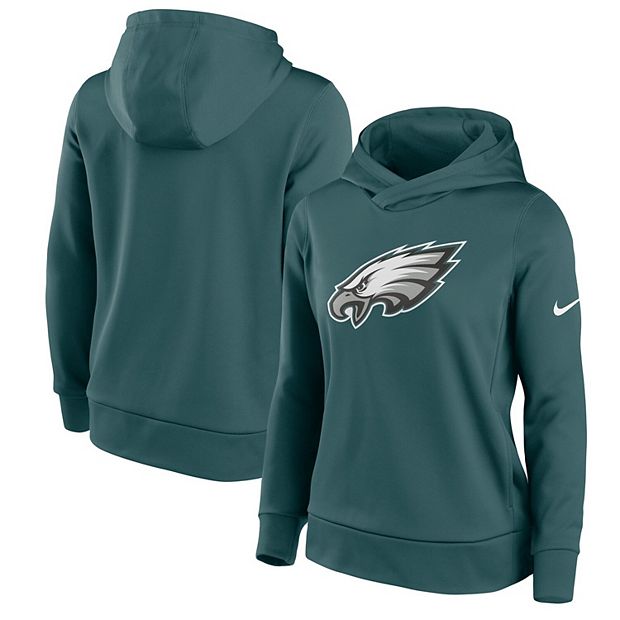 Philadelphia Eagles Nike Youth Icon Performance Pullover Hoodie - Midnight  Green