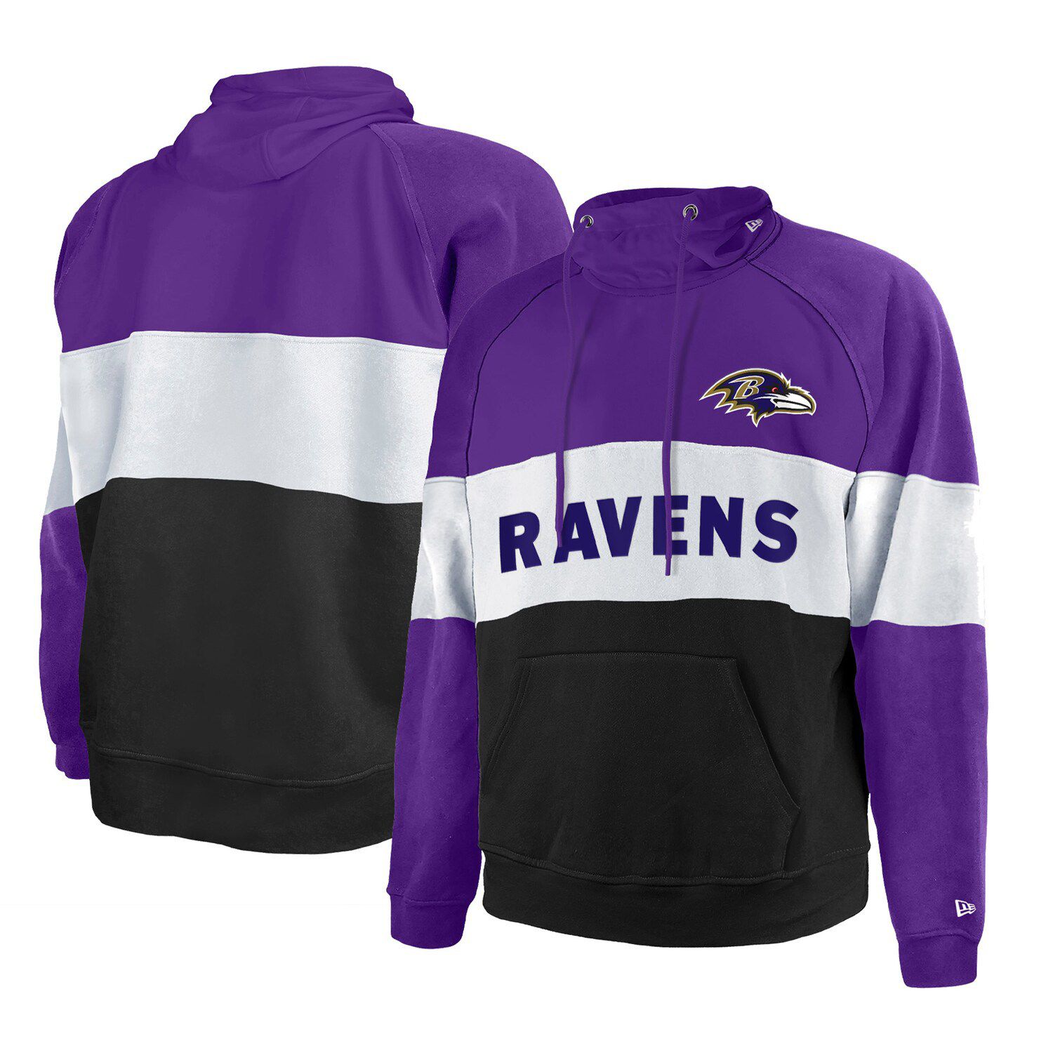 Men's Fanatics Branded Heathered Purple Baltimore Ravens End