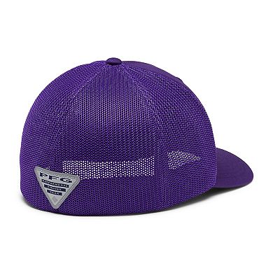Men's Columbia Purple LSU Tigers PFG Hooks Flex Hat