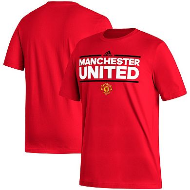Men's adidas Red Manchester United Dassler T-Shirt