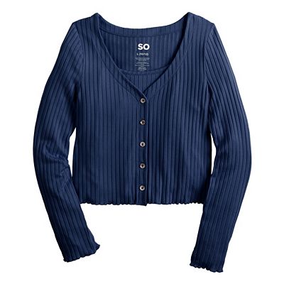 Kohls navy cardigan store